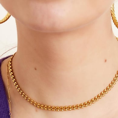 Necklace leafs h5 Picture4